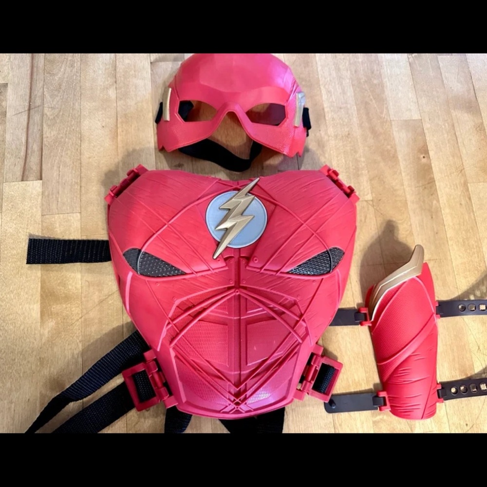 The Flash Chest armor costume